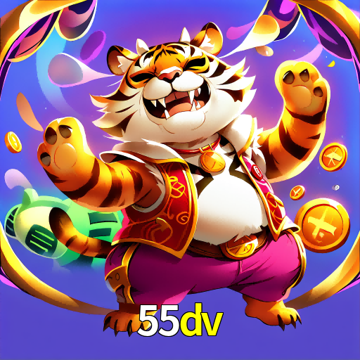 Imagem promocional da 55dv mostrando a plataforma e suas vantagens